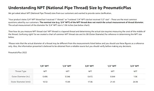 PneumaticPlus PUC-1/4 Push To Connect Tube Fitting Union Straight - 1/4 Tube OD X 1/4 Tube OD (Pack Of 10