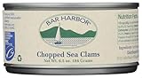 Bar Harbor Chopped Surf Clams | Sweet and Tender | 6.5 oz (184 grams) can