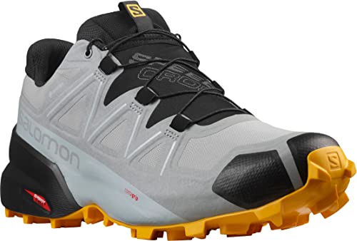 Salomon Speedcross 5 Gore-Tex Scarpe Impermeabili Da Trail Running da Uomo, Protezione dalle intemperie, Grip aggressivo, Calzata precisa, Monument, 46 2/3