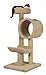 Molly and Friends "Tunnel of Fun Premium Handmade 3-Tier Cat Tree with Sisal, Model 243, Beige