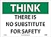 NATIONAL MARKER THINK, THERE IS NO SUBSTITUTE (TS136PB)