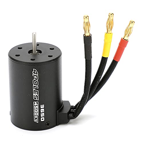 Moteur sans balais 3650 en alliage d'aluminium haute précision pour RC 1/10