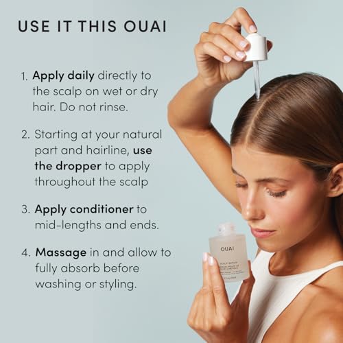 OUAI Scalp Serum with Hyaluronic Acid & Peptides 2oz — view 7