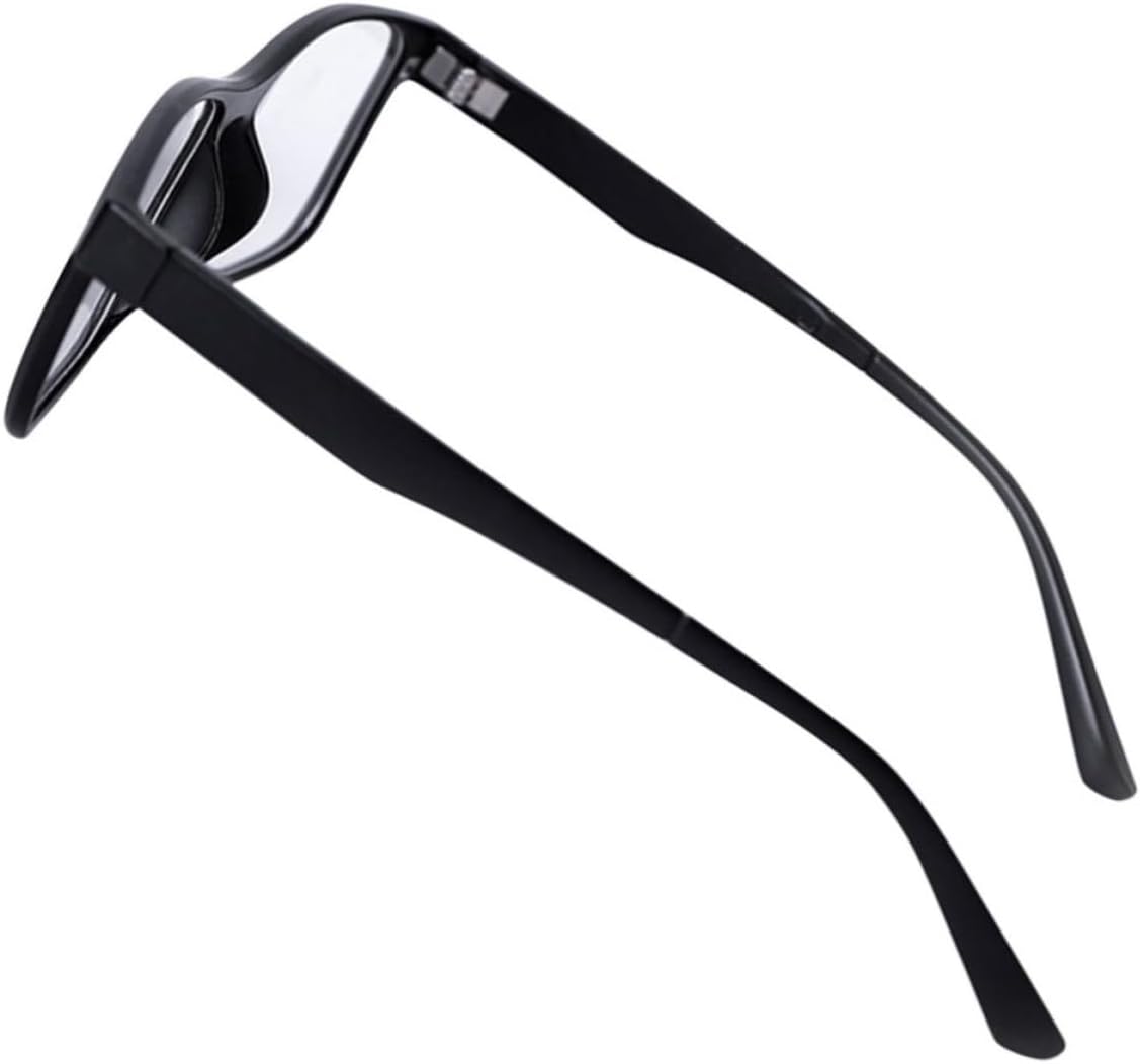 Wakauto Reusable for Multiple Artists and Tattoo Scenarios Suitable Protective Goggles with Proper Temple Length Protection, Black Abs Safety Eyewear Tattooing Eye