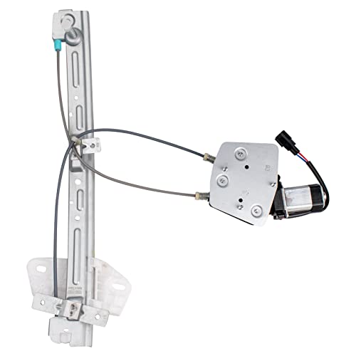 Image of TRQ Front Left Power Window Regulator & Motor Assembly Drivers Side Compatible with 2000-2005 Dodge Neon 2000-2001 Plymouth CH1350128 CH1350140