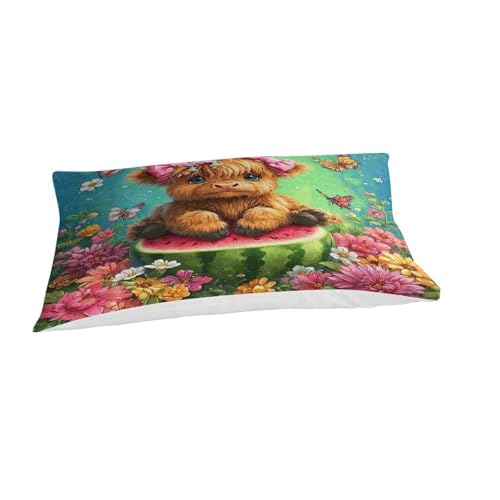 Housse de couette vache anti-transpiration en microfibre douce 135x200 - 3