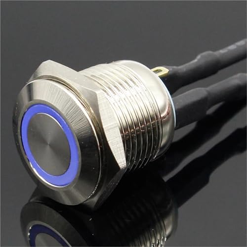 Interrupteur de commande 16mm pour panneau lumineux 5V - 2