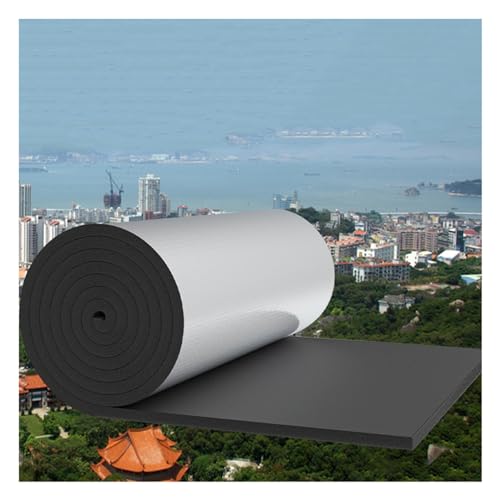 Rouleau d'isolation thermique en aluminium autocollant de 3mm pour radiateur et mur de maison