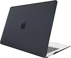 Capa Case Para Macbook PRO 13 Polegadas A1706 A1708 A1989 A2159 A2251 A2289 A2338 Chip M1 M2 (Preto Fosco)