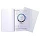 Sachet de 10 chemises de presentation pour relier avec serodo pvc lisse 20x100e - a4
