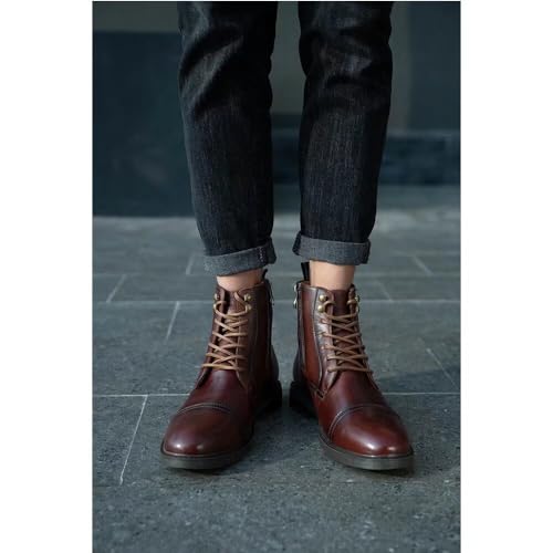 Image of Arkbird Men's Chukka Boots Genuine Leather Ankle Boot for Men Classic Casual Oxford Style Footwear