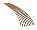 Guitar Fret Wire - Jescar WIDE-MEDIUM (47104) Gold EVO - Six Feet