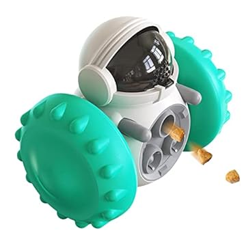 Brinquedo de cachorro com vazamento de comida, brinquedos para cães de estimação, brinquedos interativos para cães - brinquedo interativo para cães e gatos, dispensador de alimentos, alimentador lento bola de petisco brinquedos Guanglu
