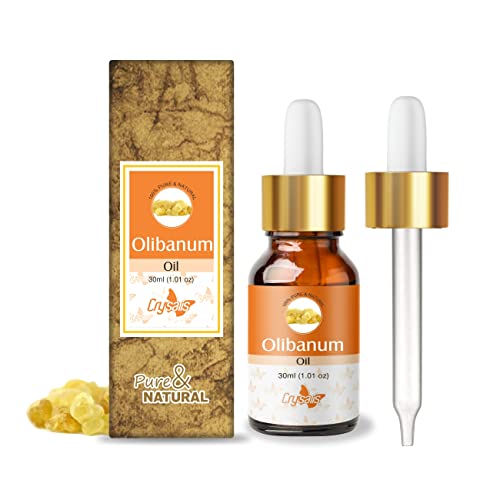 Image of Crysalis Olibanum Oil 30 ml (1.01 fl oz) - Sacred Frankincense Aromatic Oil for Skincare, Haircare, DIY Formulations, Soaps & Cream Blends