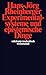 Experimentalsysteme und epistemische Dinge: Eine Geschichte der Proteinsynthese im Reagenzglas (suhrkamp taschenbuch wissenschaft) und Buch günstig Kaufen-Experimentalsysteme und epistemische Dinge: Eine Geschichte der Proteinsynthese im Reagenzglas (suhrkamp taschenbuch wissenschaft)