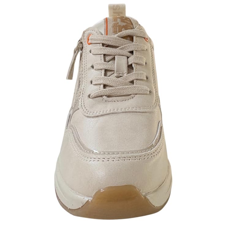 Zapatillas Deportivas Mujer Beige Casual Cómodas