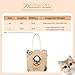 CHENZZZZ Show Head Pet Canvas Shoulder Bag, Little Dogs (1) Pet Out Bag, Outcrop, Pet Out Shoulder Bag.