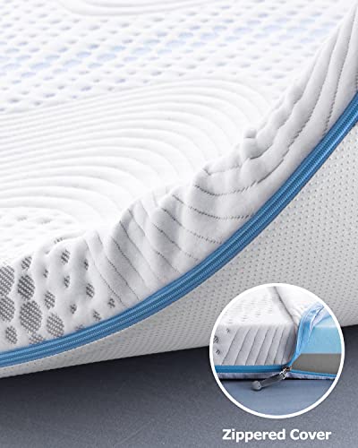 BedStory-4-Inch-Mattress-Topper-Twin-Size-Gel-Bamboo-Charcoal-Infused-Memory-Foam-Bed-Toppers-with-Removable-Cover-High-Density-Memory-Foam