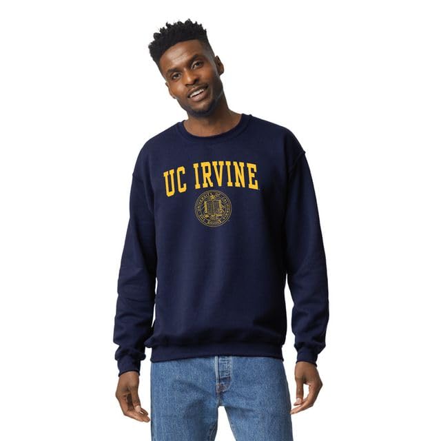 Image of Ivysport Crewneck Sweatshirt for College, Heritage Logo, Color, Adult Unisex