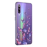 🌼Esta funda transparente para Xiaomi Mi 5X/Mi A1 con [Patrón Mariposa], conserva la belleza del teléfono inteligente con su transparencia inmejorable, el patrón transparente elegante le da a su Xiaomi Mi 5X/Mi A1 un aspecto elegante y moderno.