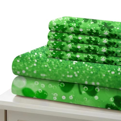 Linge de lit Saint-Patrick en microfibre 200x200 pour chambre ado - 7