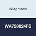 Wiegmann WA723024FS WA-FS-Series NEMA 12 Freestanding Single Door Enclosure, Steel, 72" x 30" x 24"