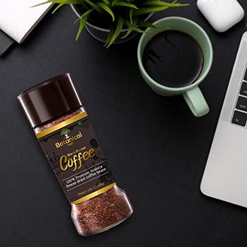 Image of Botanical sage- Black forest instant coffee | 100% Arabica freeze dried | Flavored coffee | 100g