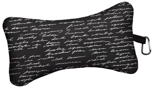 Moses. libri_x Mini-Lesekissen Classics – Nackenkissen für Reisen mit praktischem Karabiner, kompaktes Kissen für Auto, Flugzeug und Strandbesuch, Reisekissen mit ergonomischem Design
