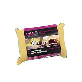 D&W The Motion Corporation DuW Antibeschlagschwamm Blaubeige 12x8x4 Für Scheiben Im Auto Gegen Beschlagene Scheiben Sch
