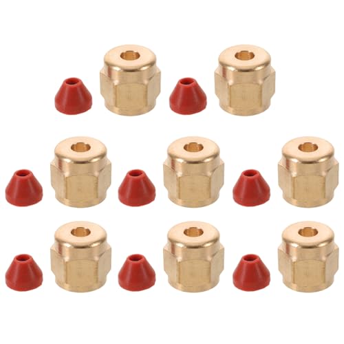 Boquillas de cobre para máquina de humo, 8 piezas miniatura 1