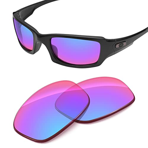 Image of Performance Lenses Compatible with Oakley Fives Squared OO9238, Polarized, UV Protection, Anti-Scratch