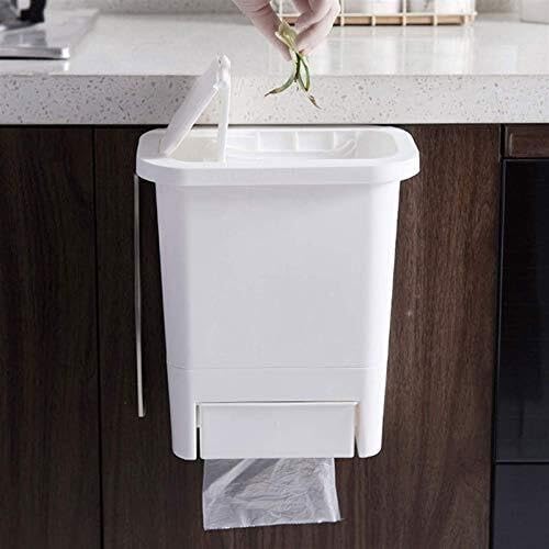 Caneca de basura colgante para cocina y oficina miniatura 2