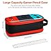 Beaulyn Gamer Pencil Case for Boys - Large Pencil Pouch with Zipper Compartment, Portable Gaming Pen Bag Pencil Box Organizer for School Boy Kids