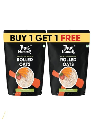 5 Nutritious Healthy Breakfast Ideas 7 True Elements Rolled Oats 2kg - Diet Food | Jumbo Oats 1kg (Buy 1...