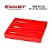 ERNST MFG Tool Garage Organizer Tray, Red, 3-Compartments - Made in the USA