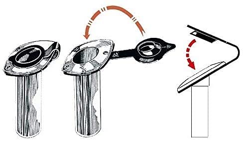 Osculati Chiusura Pvc Portacanna Bianco