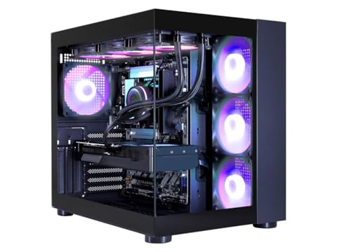 Pc Gaming Ryzen 7 7800X3D 8 Core fino a 5.00 GHz, RTX 5070 12GB, RAM 32GB DDr5 6000MHz, SSD NVMe 1000GB, Dissipatore liquido 360mm, Windows 11 Pro, Pc da gaming