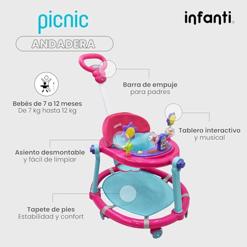 La mejor selección de Andadera infanti rosa - 5 favoritos. 3 La mejor selección de Andadera infanti rosa - 5 favoritos. 3