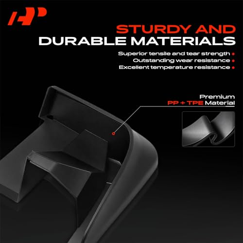 Image of A-Premium Mud Flaps Compatible with Honda Odyssey 2005-2010, No Drilling Required Mud Guards with Hardware Accessories, Set of 4 Front and Rear