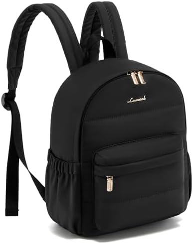 LOVEVOOK Mini Backpack Purse for Women, Small Puffer Lightweight ...