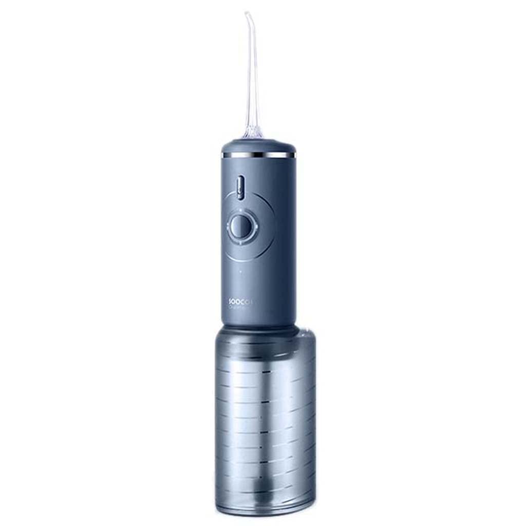 TJH Idropulsore Irrigatore Orale Dentale Cordless Professionale - IPX7 Portatile e Ricaricabile Idropulsore Impermeabile per la Pulizia dei Denti, Serbatoio da 250 ml Casa e Viaggio