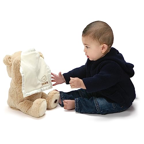 GUND Baby - Peek-A-Boo Teddy Bear Animated Stuffed Animal