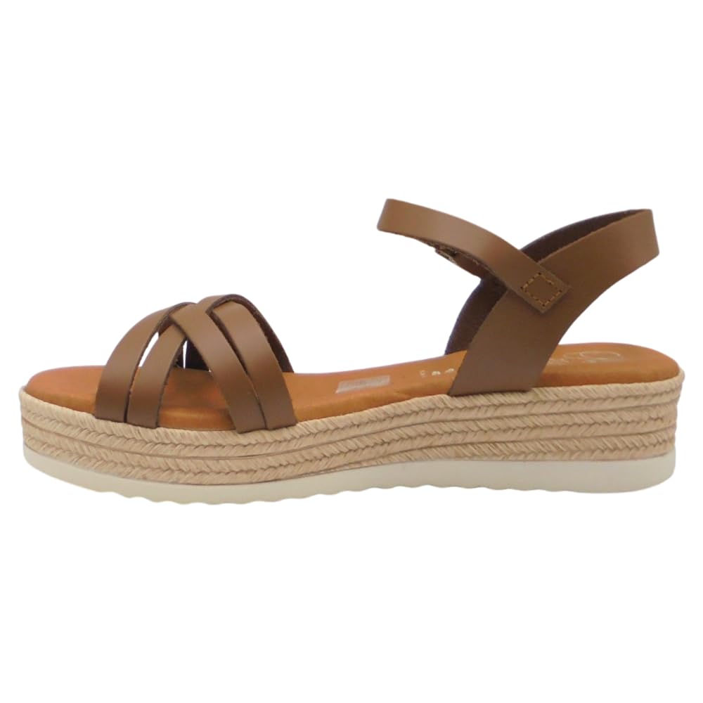 Oh! My Sandals - 6010 Zara Sandalias de Mujer cómodas con Plataforma Ligera y Plantilla Gel, Fabricadas en españa para: Mujer