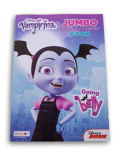 Lazy Days Vampirina Going Batty Coloring and Activity Book - 64 Pages
