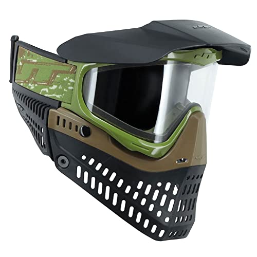 Jt Spectra Proflex Se Olive & Brown Paintball Goggle #TOP1