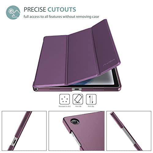 ProCase Case for Galaxy Tab A8 Case 10.5" 2021 SM-X200N SM-X205N SM-X207, Slim Lightweight Protective Hard Cover for Galaxy Tab A8 10.5 Inch 2021 Tablet -Purple - Image 2