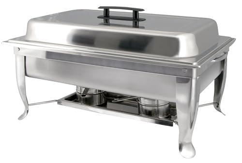 Winco 8-Quart Foldable Frame Chafer Set, Full