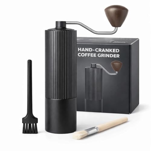 Manual Coffee Grinder 420 Stainless Steel Burr, Adjustable