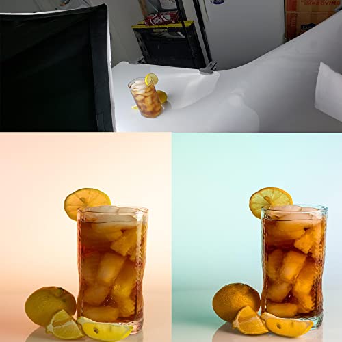 Bimiti Photography Shooting Table, 100X200Cm Photographic Studio Photo Table Photo Tabletop, Photography Camera Desk With Plastic Panel For Still Life Shooting #TOP3