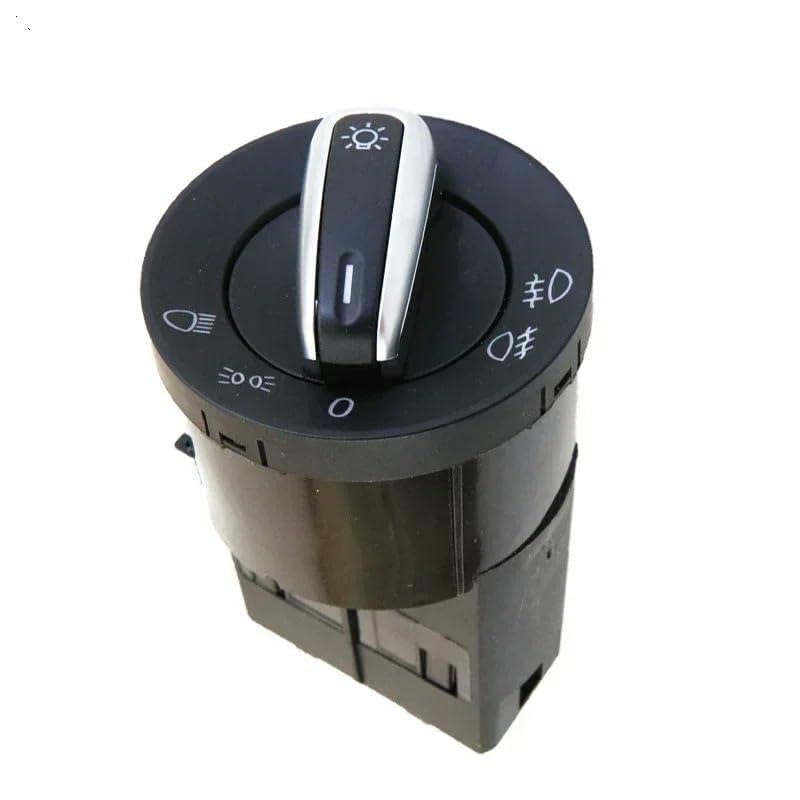 3BD941531A Headlight Fog Lamp Control Switch Light Switch Compatible with VW for Bora GTI MK4 for Golf Compatible with Seat Compatible with Skoda 2005-2015
